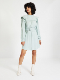 Платье мини Trendyol модель TWOAW22EL0346/Mint Фото