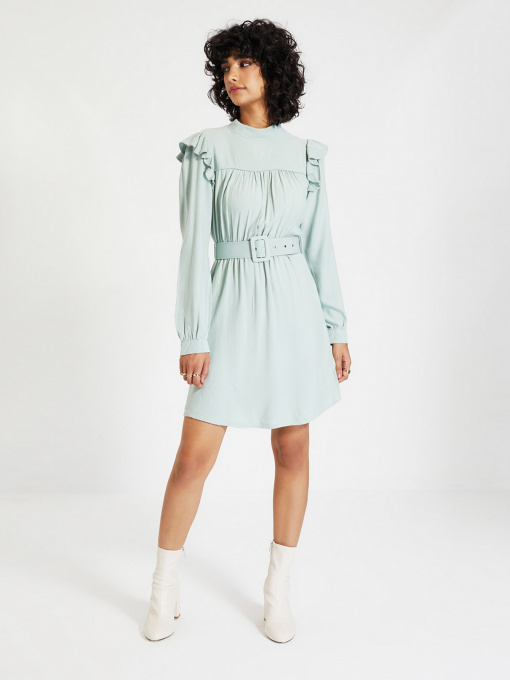 Платье мини Trendyol модель TWOAW22EL0346/Mint Фото
