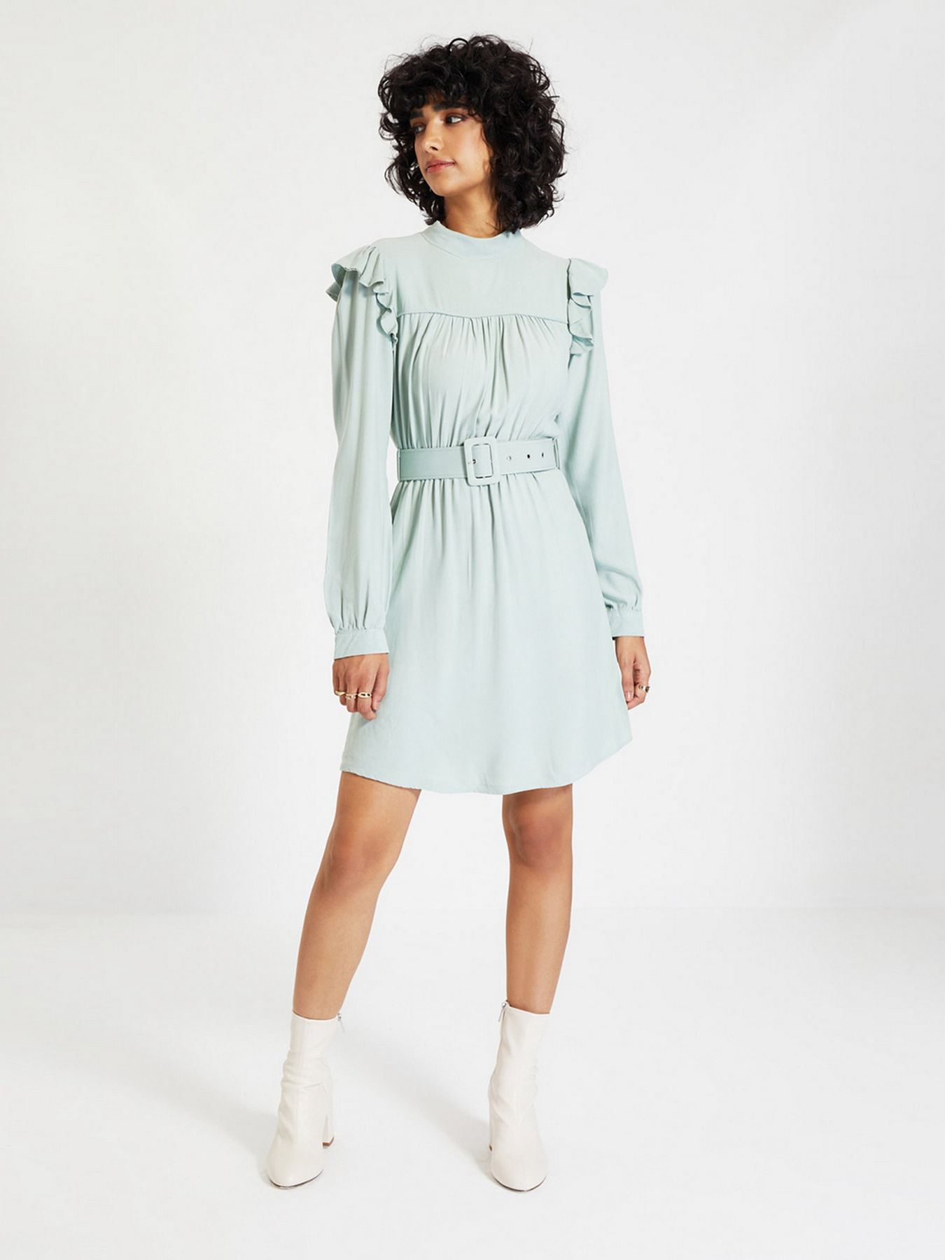 Сукня міні Trendyol модель TWOAW22EL0346/Mint Фото