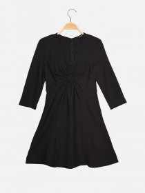 Платье мини Trendyol модель TWOAW22EL0373/Siyah Фото