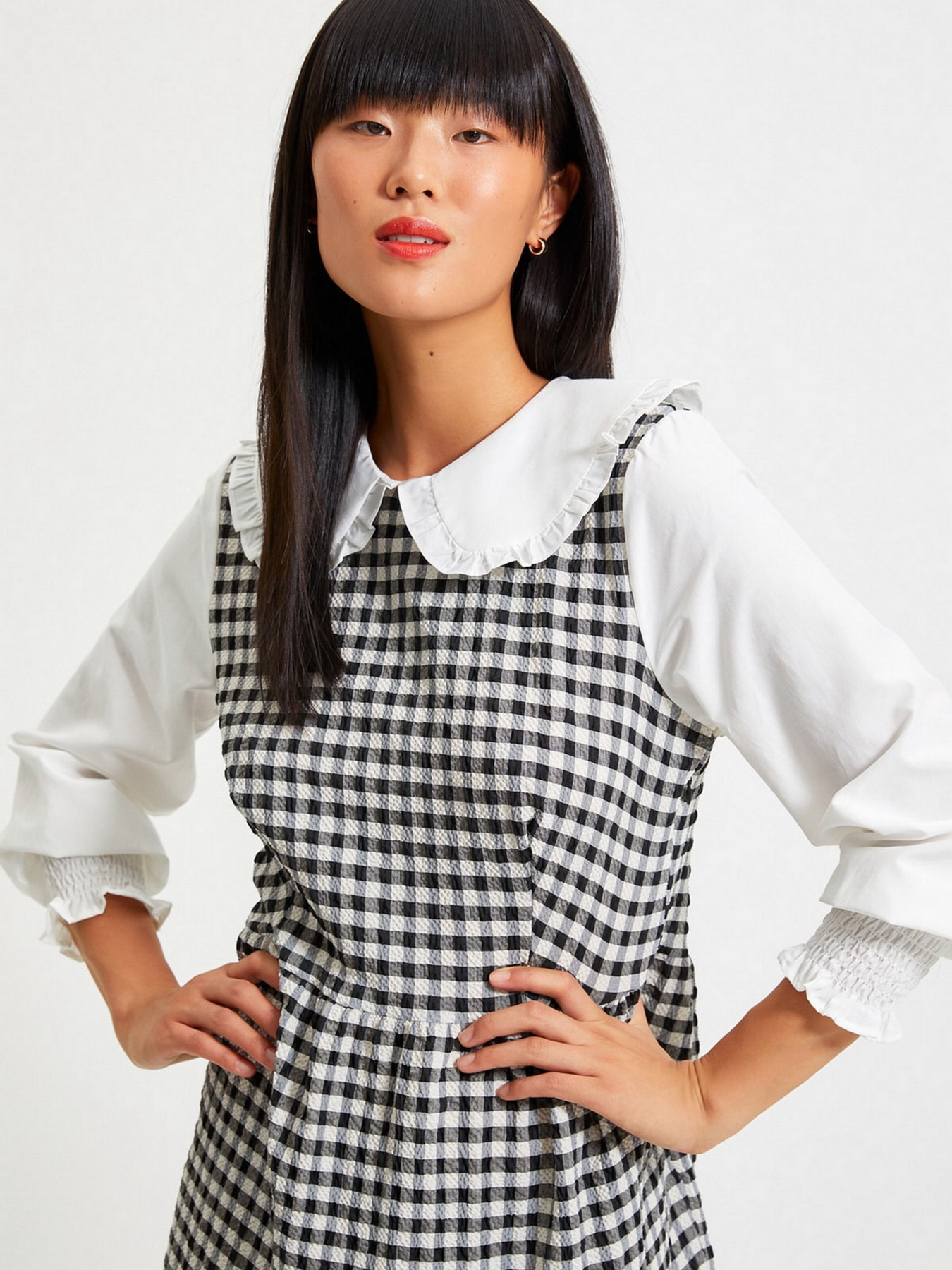 Платье миди Trendyol модель TWOAW22EL0381/Cok Renkli Фото