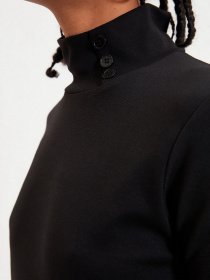 Платье мини Trendyol модель TWOAW22EL0438/Siyah Фото