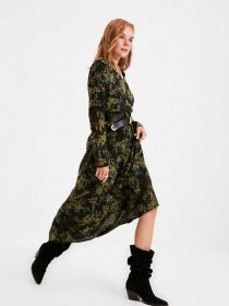 Платье миди Trendyol модель TWOAW22EL0501/Siyah Фото