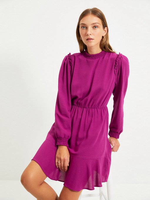 Платье мини Trendyol модель TWOAW22EL0504/Murdum Фото