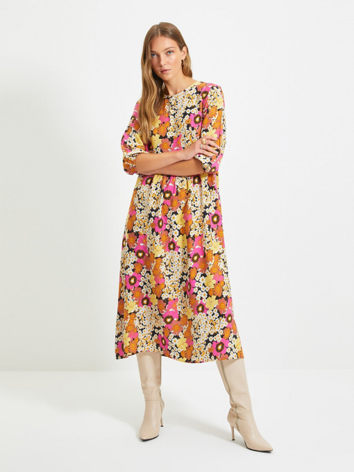 Платья Trendyol модель TWOAW22EL0574/Cok Renkli Фото