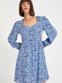 Платье мини Trendyol модель TWOAW22EL0588/Mavi Платье мини Trendyol модель TWOAW22EL0588/Mavi Фото