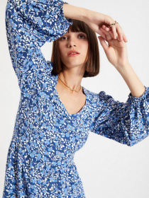 Платье мини Trendyol модель TWOAW22EL0588/Mavi Платье мини Trendyol модель TWOAW22EL0588/Mavi Фото