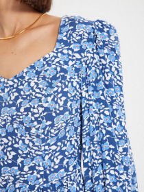 Платье мини Trendyol модель TWOAW22EL0588/Mavi Платье мини Trendyol модель TWOAW22EL0588/Mavi Фото