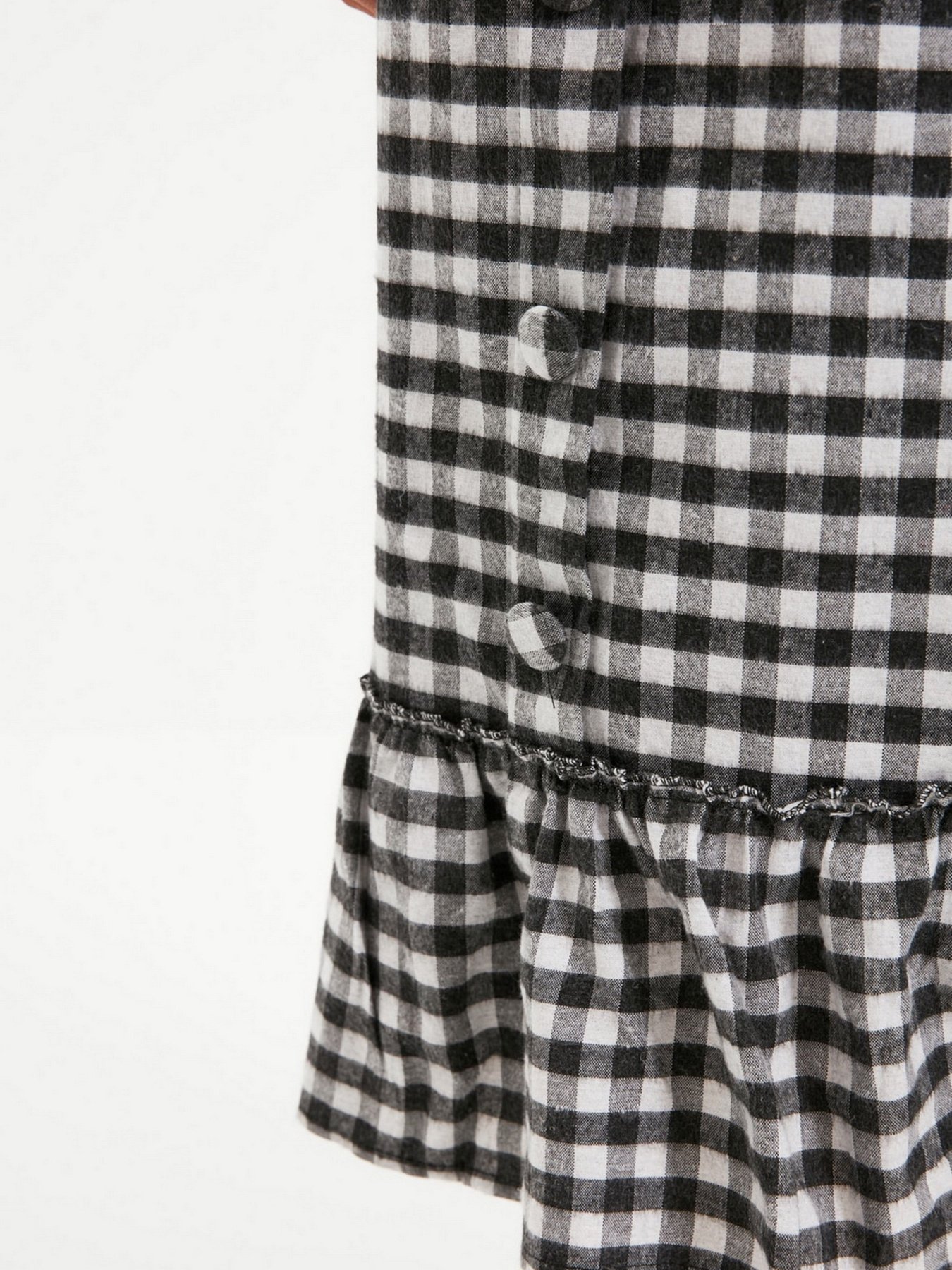 Спідниця міді Trendyol модель TWOAW22ET0045/Siyah Фото