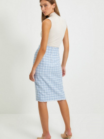 Юбка миди Trendyol модель TWOAW22ET0115/Mavi Юбка миди Trendyol модель TWOAW22ET0115/Mavi Фото