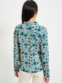 Рубашка Trendyol модель TWOAW22GO0110/Zumrut Yesili Фото