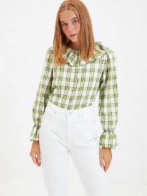 Блуза Trendyol модель TWOAW22GO0123/Yesil Фото