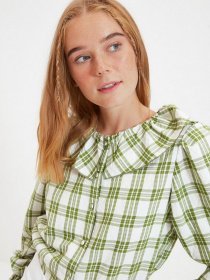 Блуза Trendyol модель TWOAW22GO0123/Yesil Фото