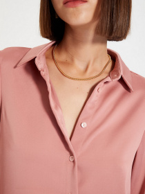 Сорочка повсякденна Trendyol модель TWOAW22GO0131/Gul Kurusu Фото