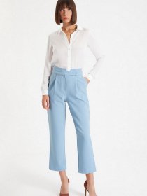 Рубашка Trendyol модель TWOAW22GO0132/Ekru Фото