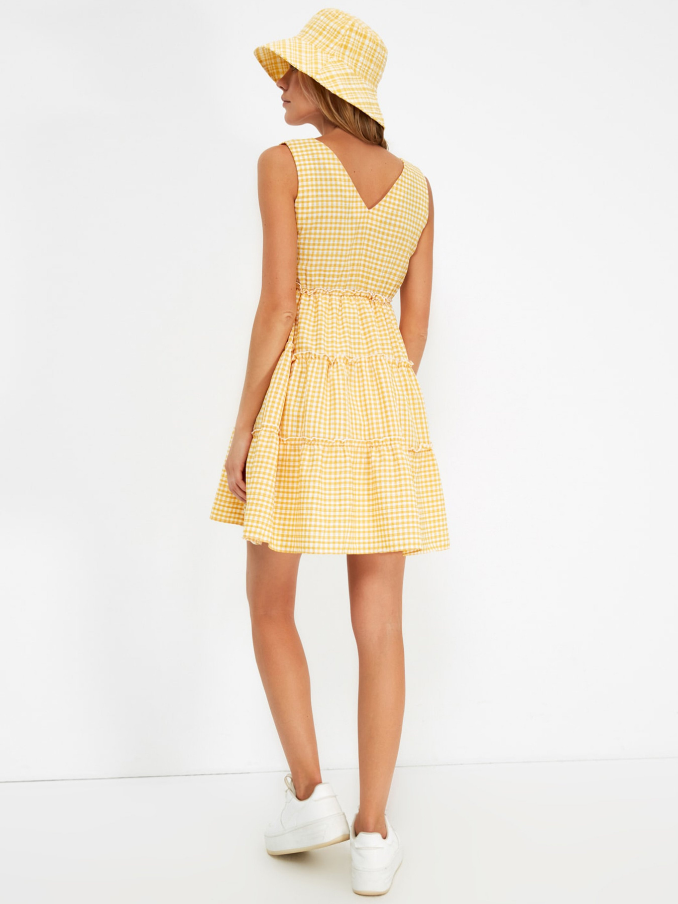 Сукня міні Trendyol модель TWOSS21EL2743/Sari Фото