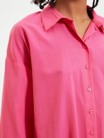 Рубашка Trendyol модель TWOAW22GO0147/Pembe Фото