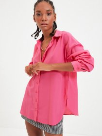 Сорочка повсякденна Trendyol модель TWOAW22GO0147/Pembe Фото