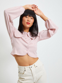 Блуза Trendyol модель TWOAW22GO0310/Pudra Фото