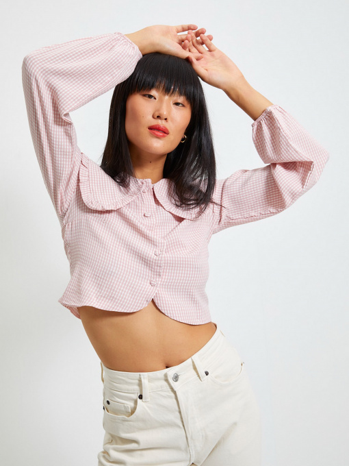 Блуза Trendyol модель TWOAW22GO0310/Pudra Фото