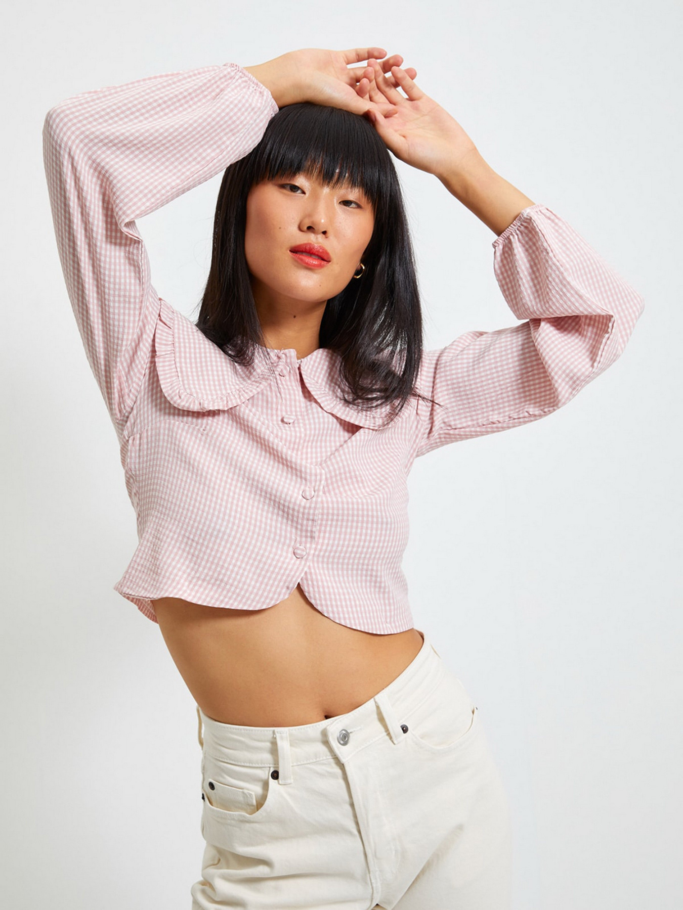 Блуза Trendyol модель TWOAW22GO0310/Pudra Фото