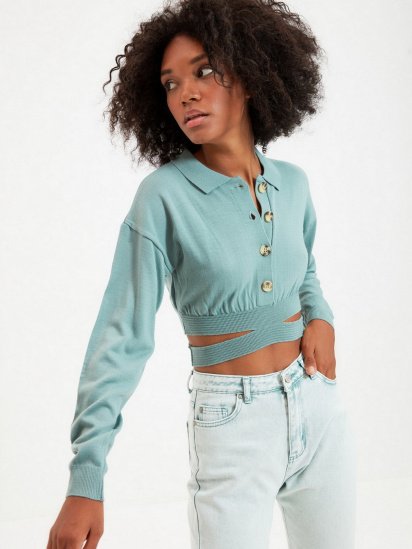 Кардиган Trendyol модель TWOAW22HI0094/Mint — фото 3 - INTERTOP