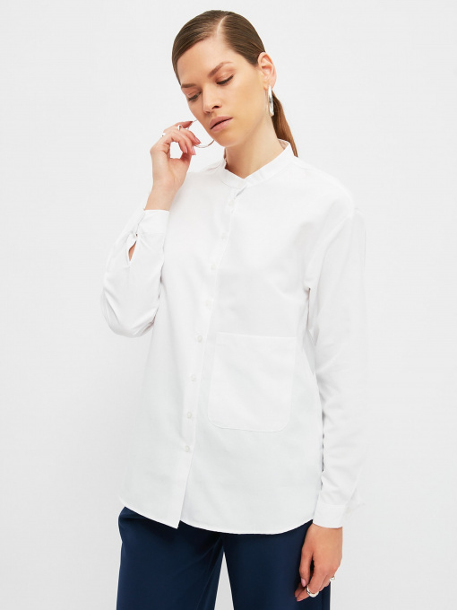 Блуза Trendyol модель TCTSS21TN0423/Beyaz Фото