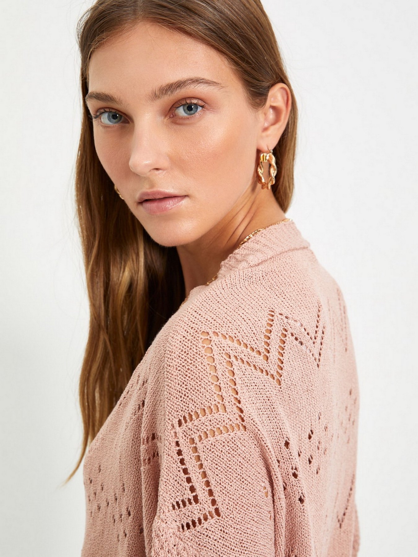 Кардиган Trendyol модель TWOAW22HI0183/Pudra Фото