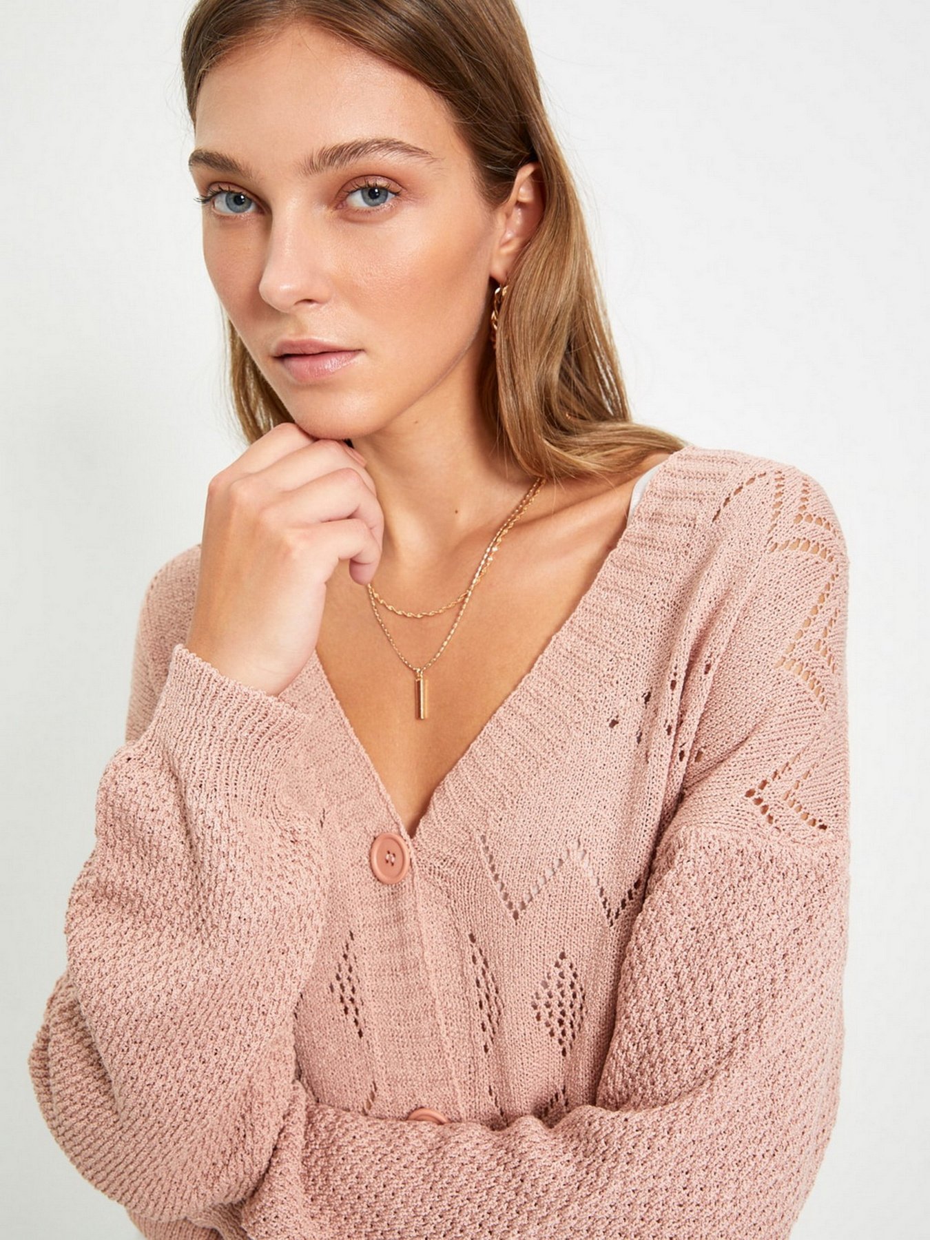 Кардиган Trendyol модель TWOAW22HI0183/Pudra Фото