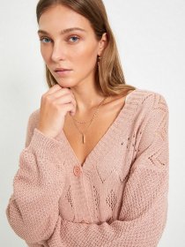 Кардиган Trendyol модель TWOAW22HI0183/Pudra Фото