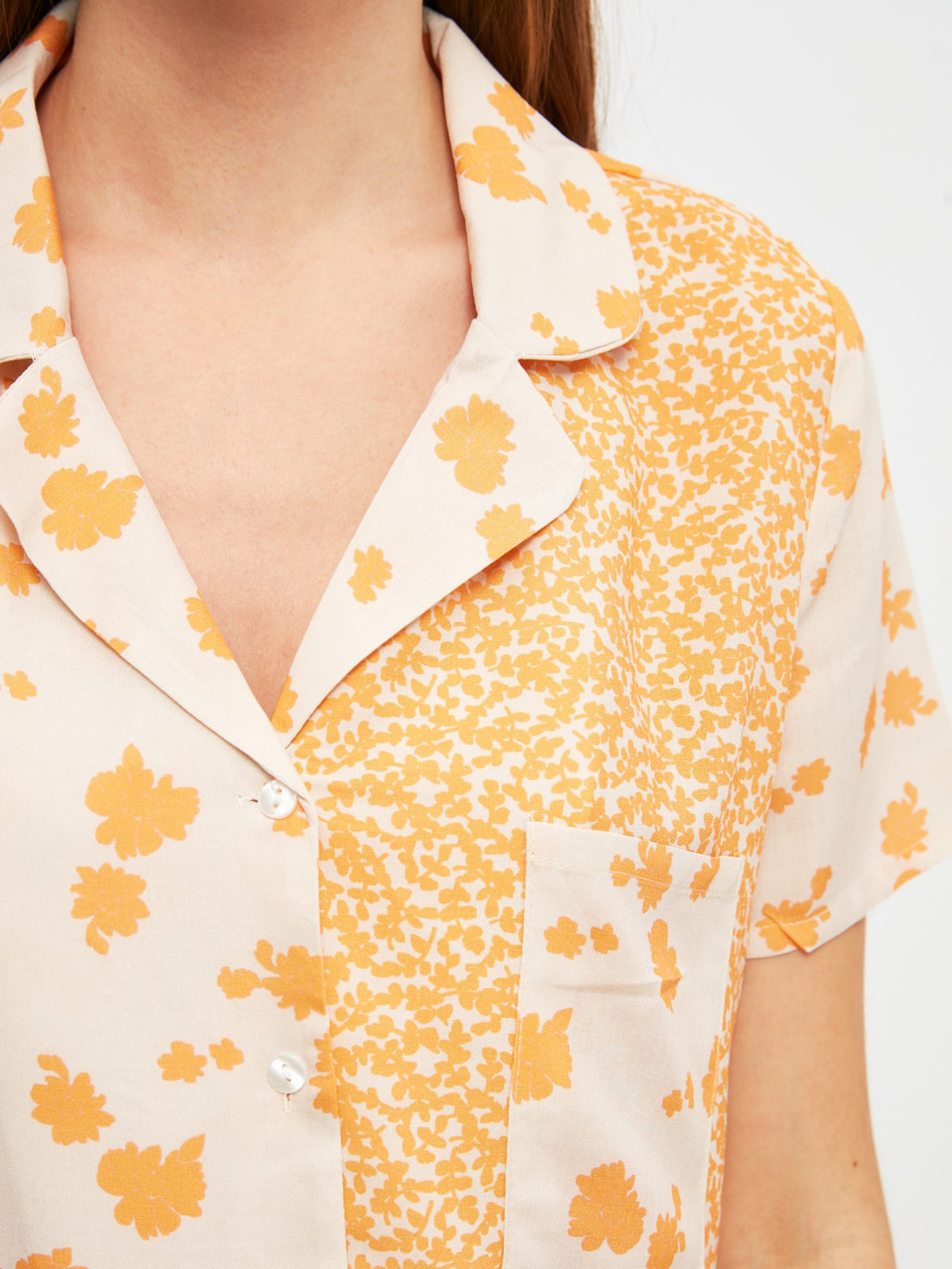 Пижама Trendyol модель THMSS21PT1388/Turuncu Фото