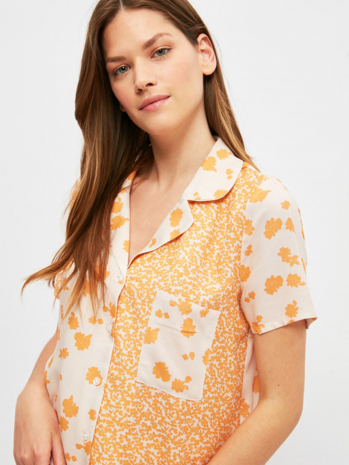 Пижама Trendyol модель THMSS21PT1388/Turuncu Фото