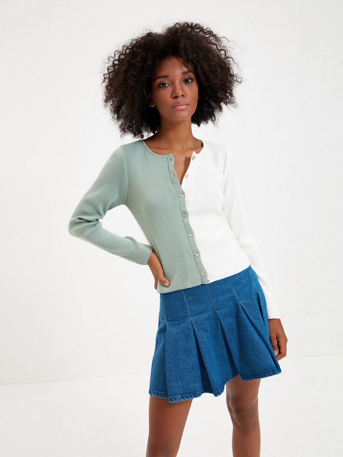 Кардиган Trendyol модель TWOAW22HI0238/Mint Фото