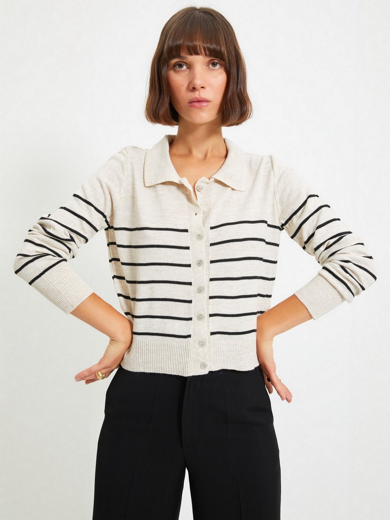 Кардиган Trendyol модель TWOAW22HI0241/Bej Фото