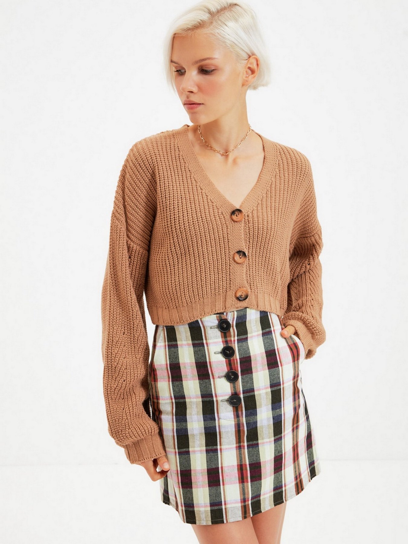 Кардиган Trendyol модель TWOAW22HI0313/Camel Фото