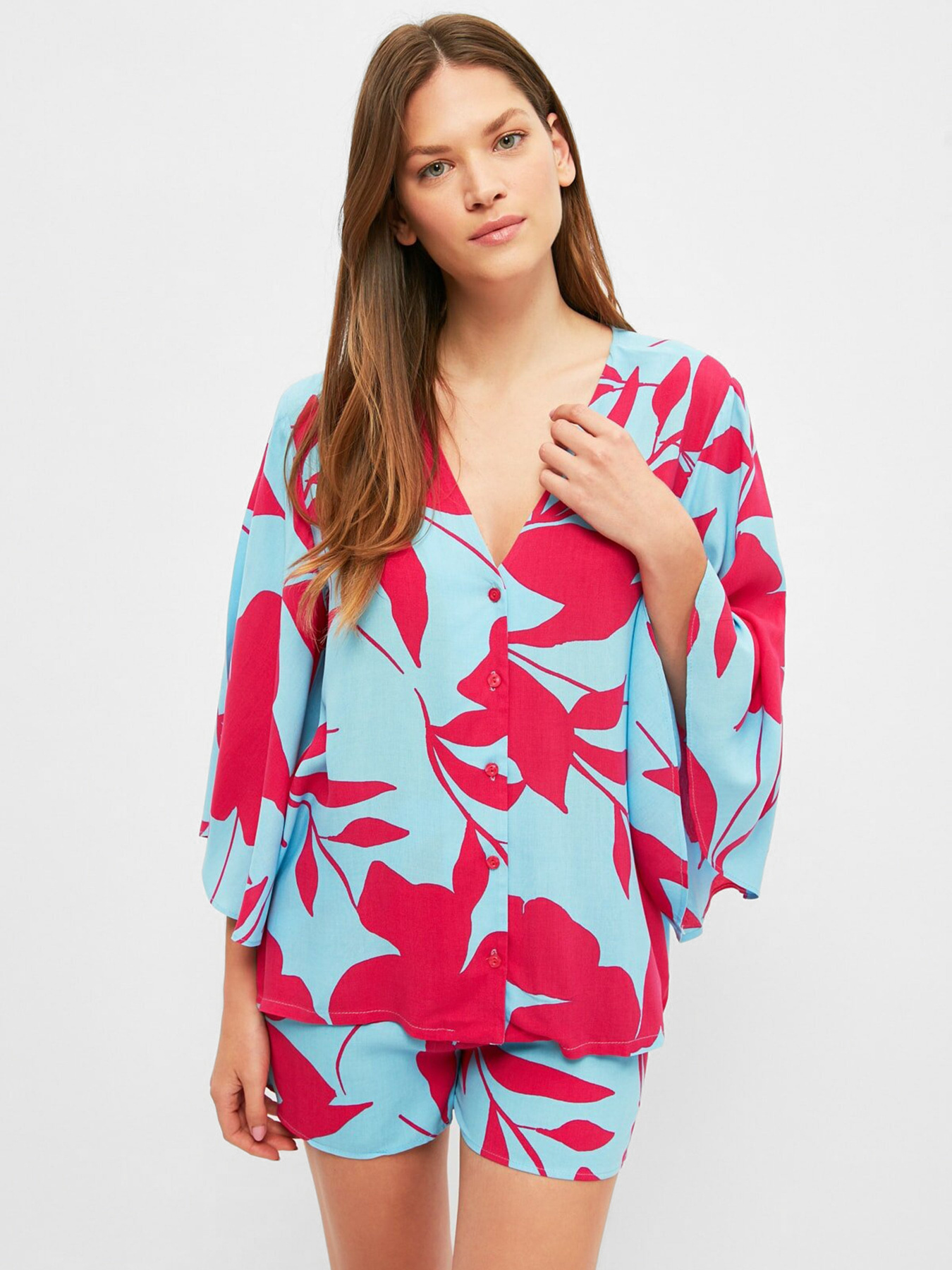 Пижама Trendyol модель THMSS21PT1530/Cok Renkli Фото