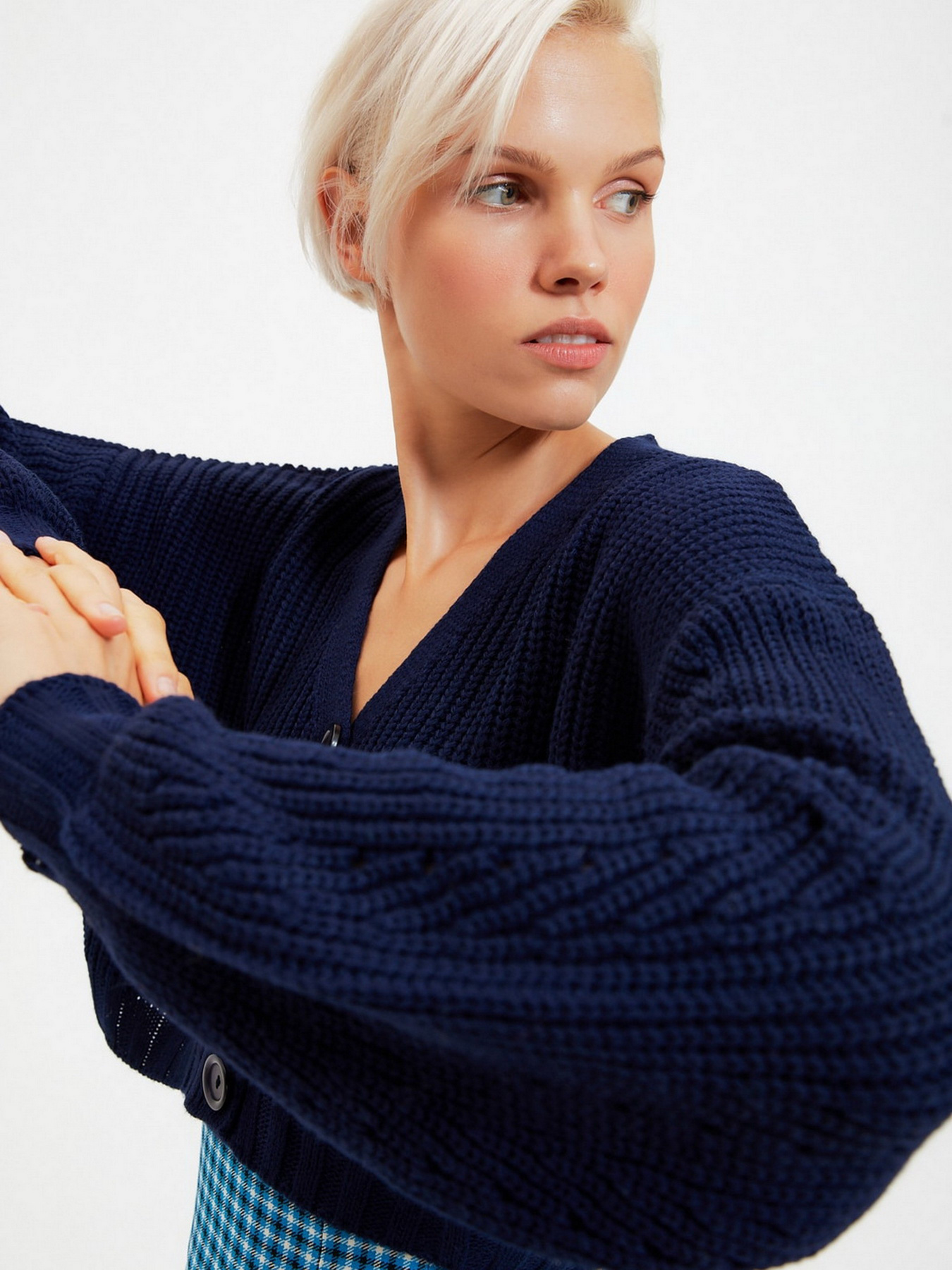 Кардиган Trendyol модель TWOAW22HI0313/Lacivert Фото