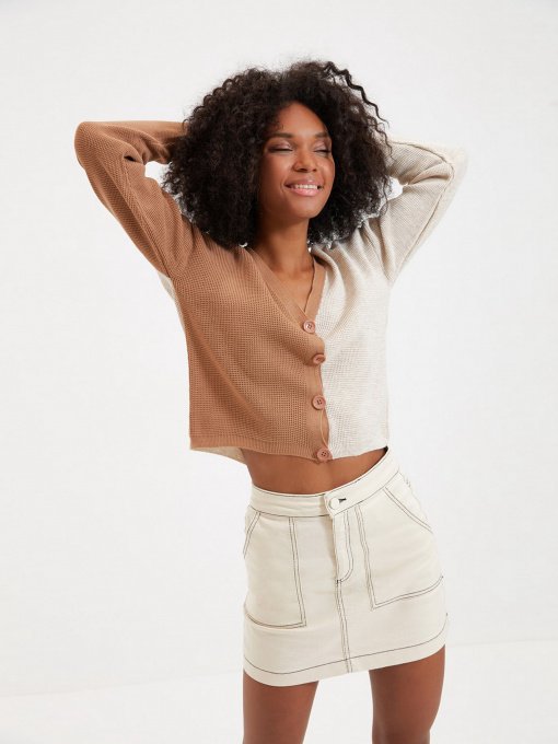 Кардиган Trendyol модель TWOAW22HI0353/Camel Фото