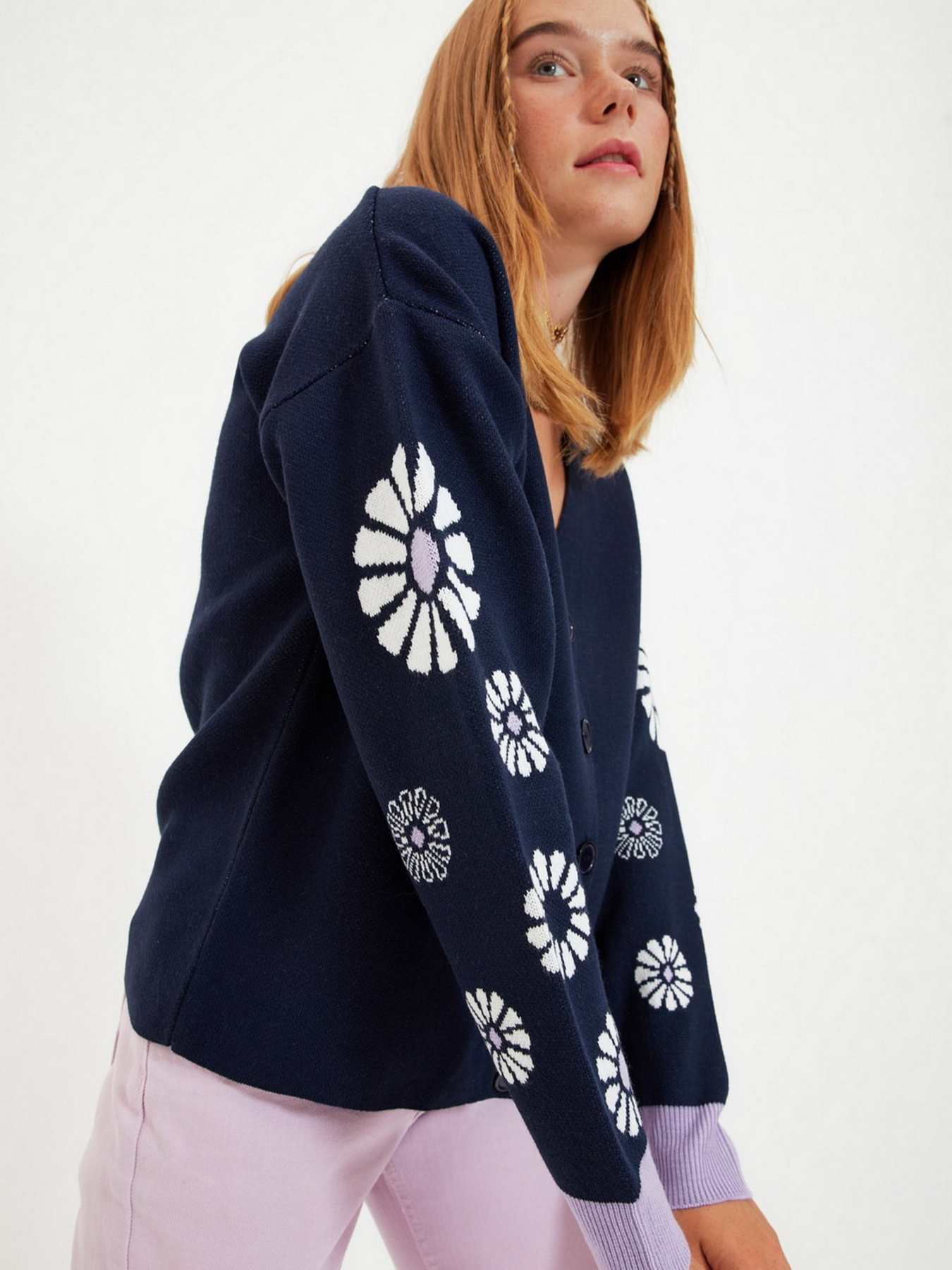 Кардиган Trendyol модель TWOAW22HI0358/Lacivert Фото