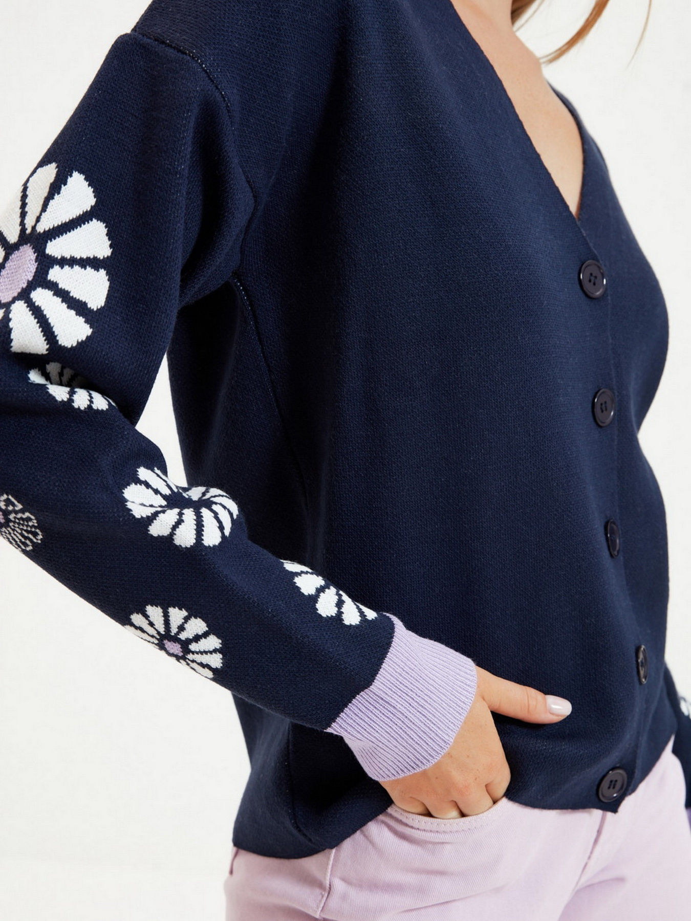 Кардиган Trendyol модель TWOAW22HI0358/Lacivert Фото