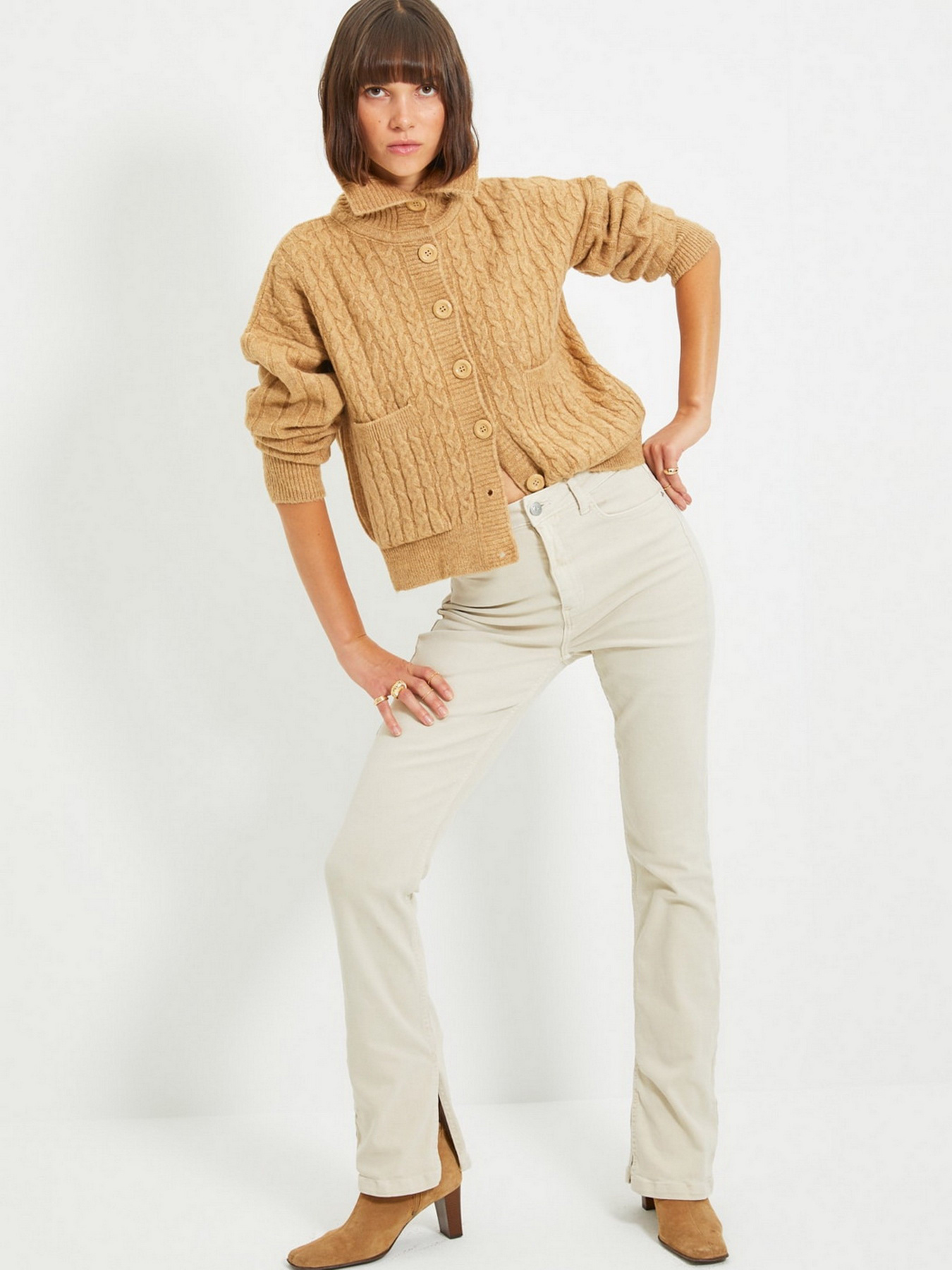 Кардиган Trendyol модель TWOAW22HI0406/Camel Фото