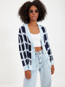 Кардиган Trendyol модель TWOAW22HI0408/Lacivert Фото