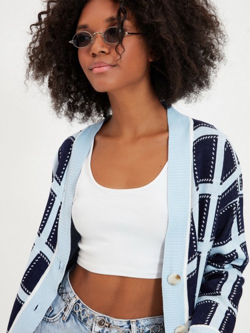 Кардиган Trendyol модель TWOAW22HI0408/Lacivert Фото