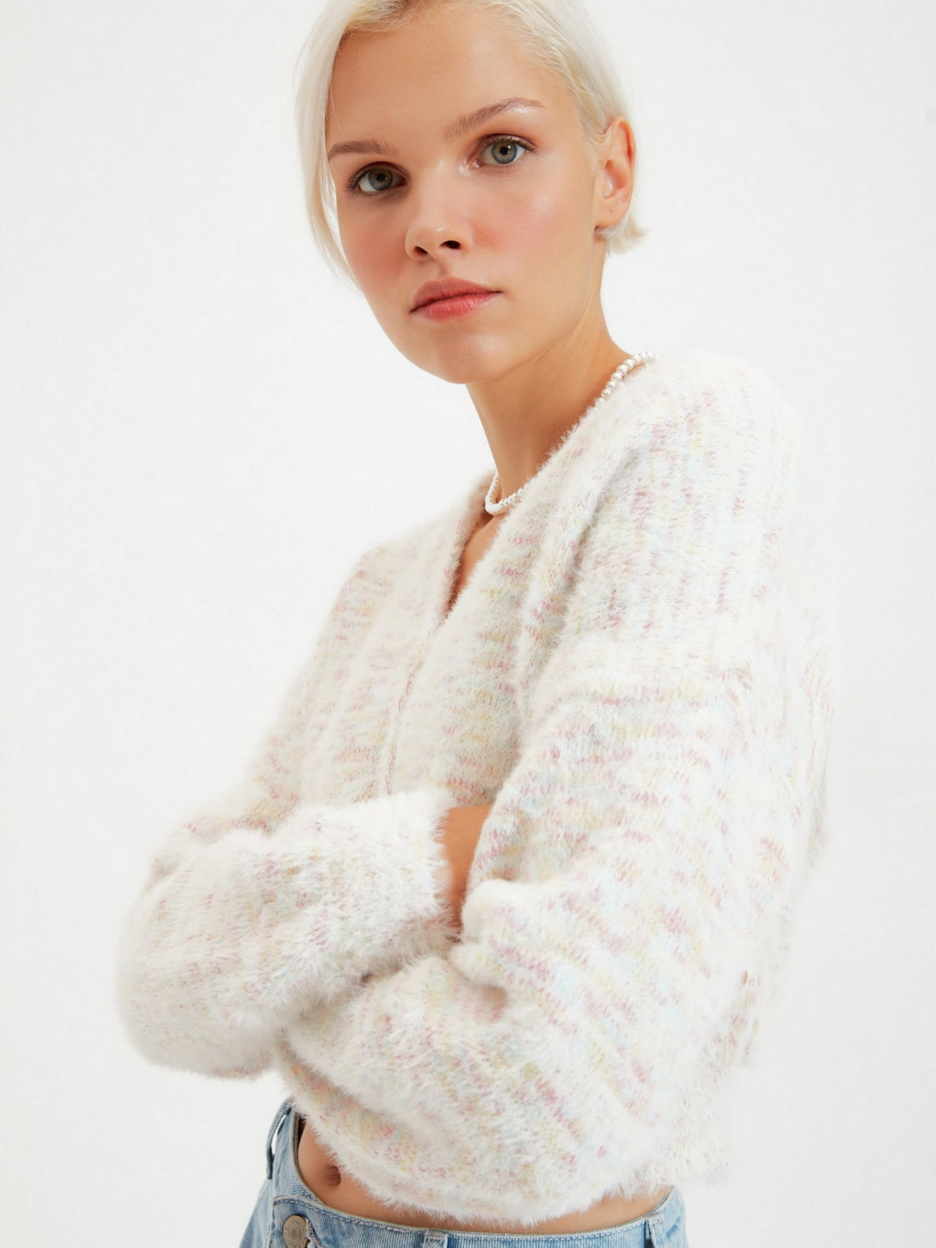 Кардиган Trendyol модель TWOAW22HI0409/Ekru Фото