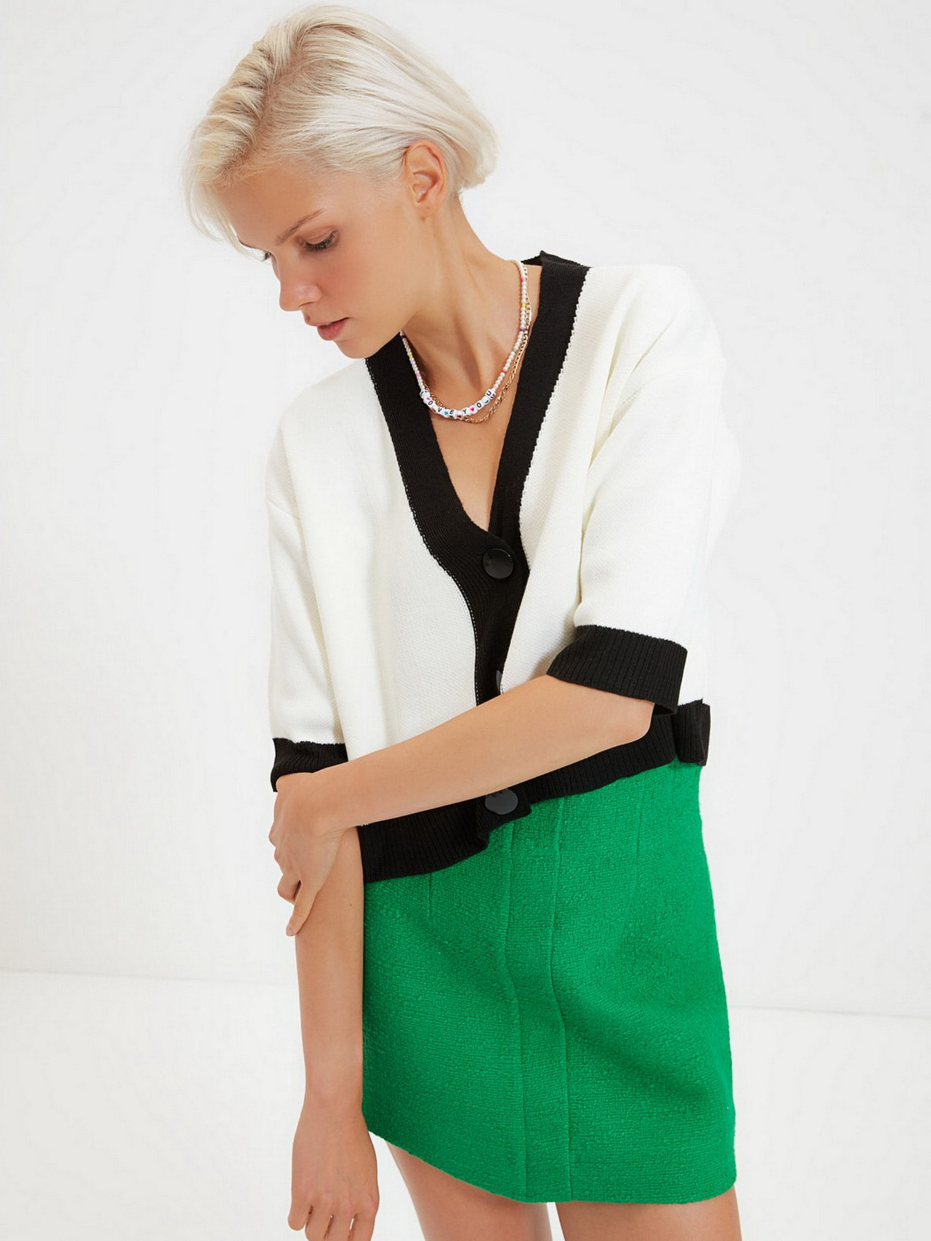 Кардиган Trendyol модель TWOAW22HI0421/Ekru Фото