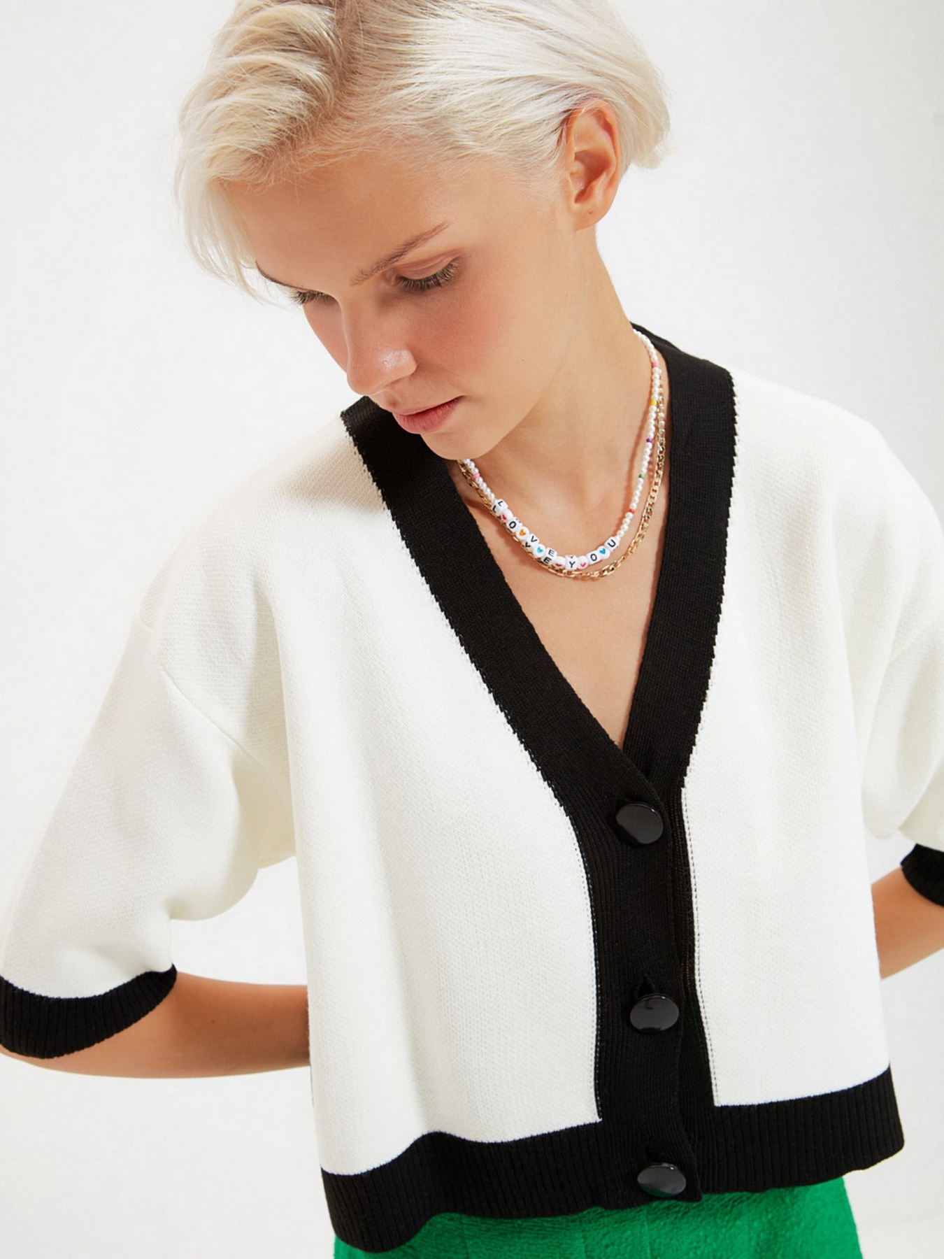 Кардиган Trendyol модель TWOAW22HI0421/Ekru Фото