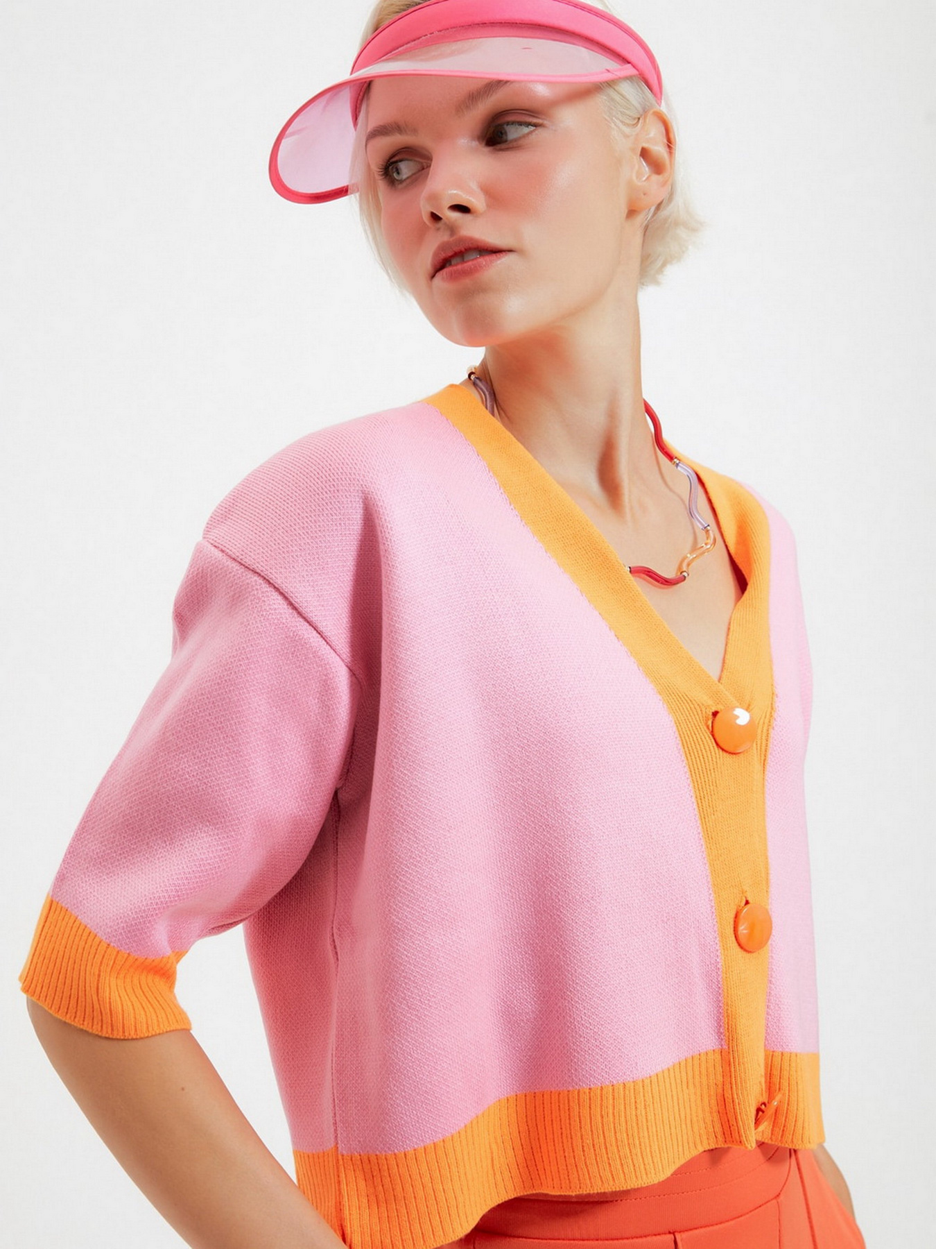 Кардиган Trendyol модель TWOAW22HI0421/Pembe Фото