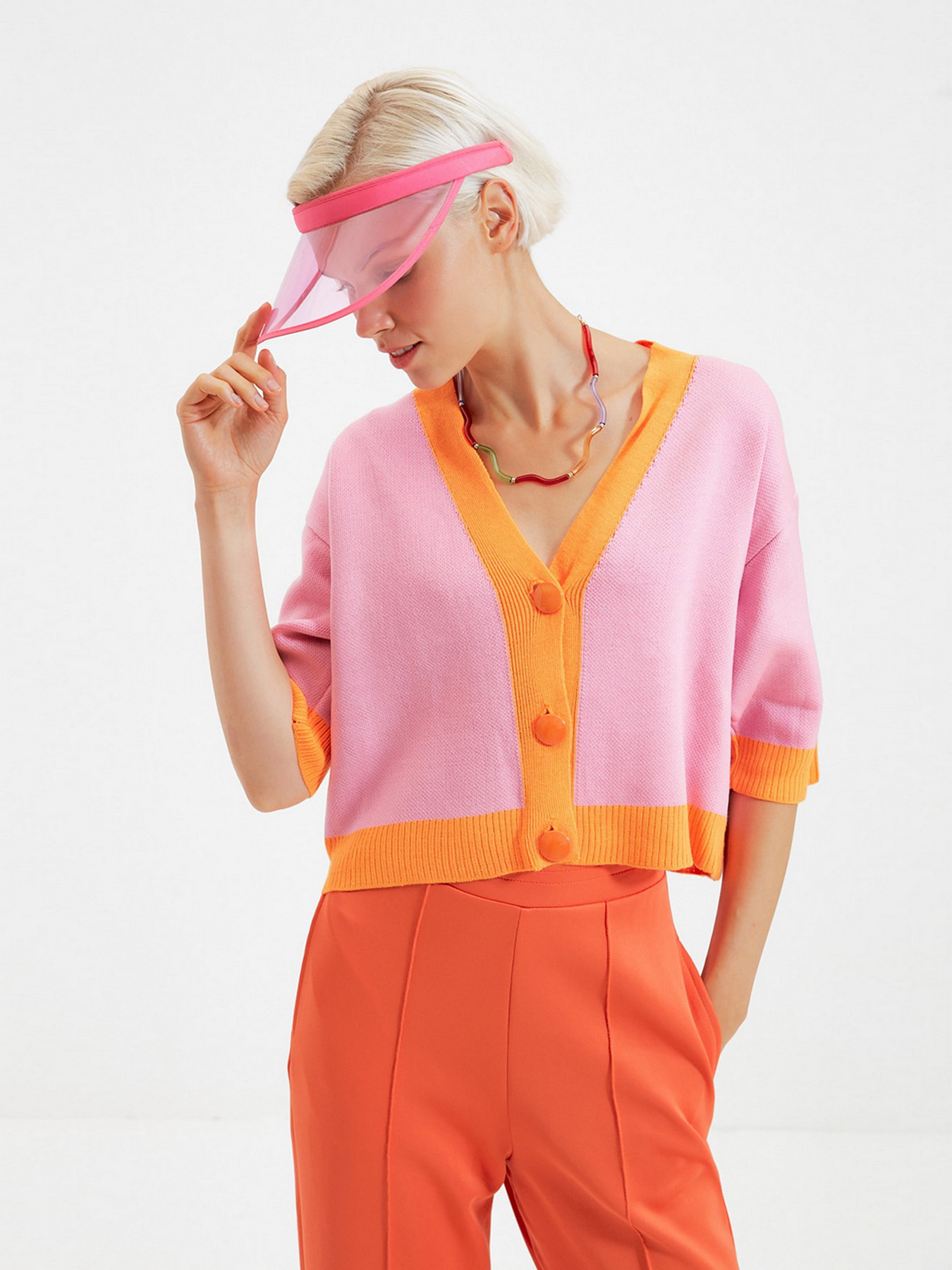 Кардиган Trendyol модель TWOAW22HI0421/Pembe Фото