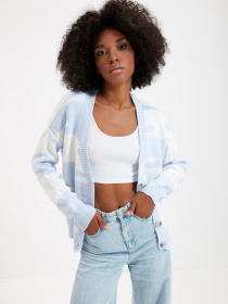 Кардиган Trendyol модель TWOAW22HI0429/ACik Mavi Фото