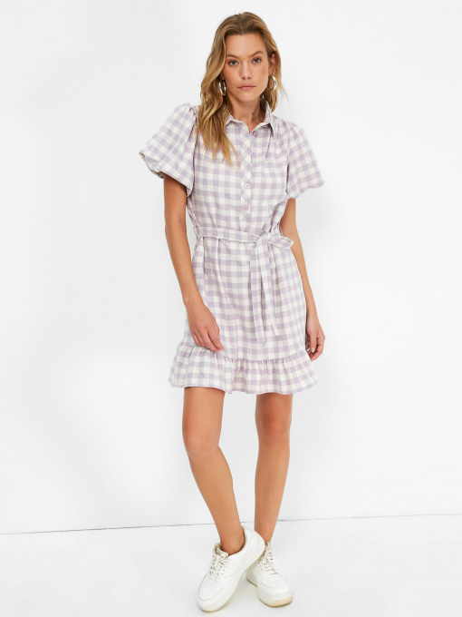 Сукня міні Trendyol модель TWOSS21EL1545/Lila Фото